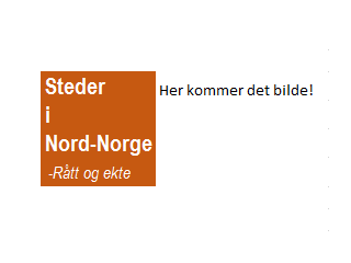 Her kommer det bilde